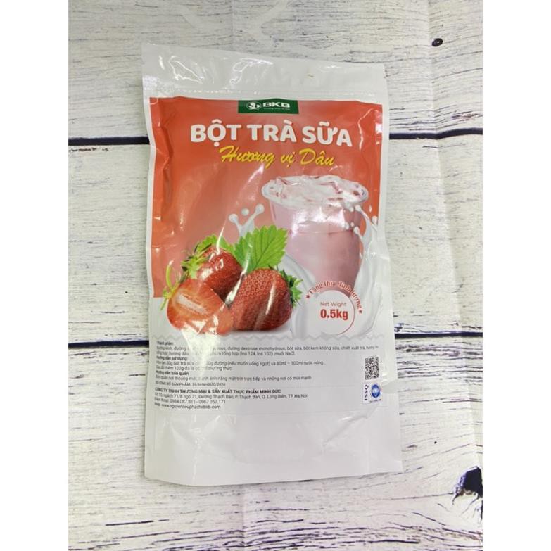 Bột trà sữa pha sẵn BKB 500g các vị