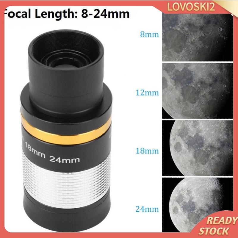 [LOVOSKI2]8-24mm Zoom Eyepiece 1.25\" / 31.7mm Multi Coated Optic Lens for Telescope