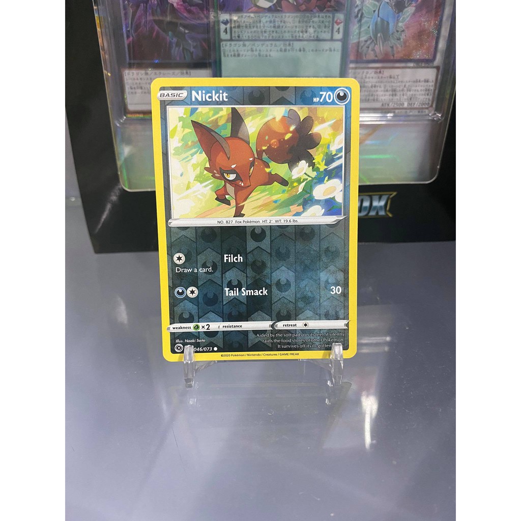 [ Dưa Hấu Yugioh ] Lá bài thẻ bài Pokemon Nickit