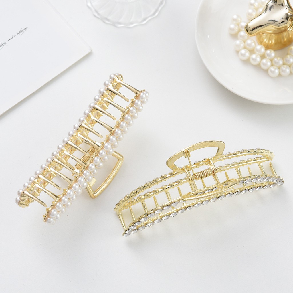 Kẹp Tóc Kim Loại Hình Thẻ Bài