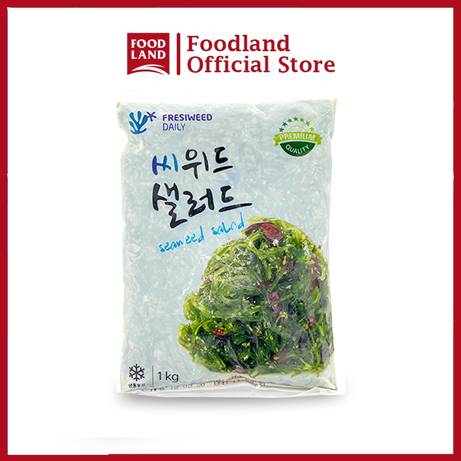 Xa Lát Rong Biển, Rong Biển Tươi Trộn Mè Hiệu Fresiweed 1KG - Foodland