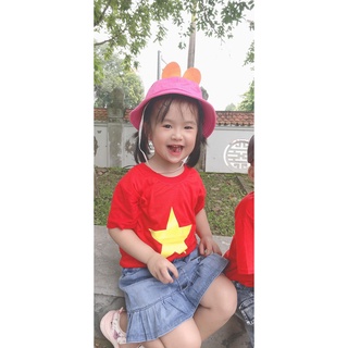 [xưởng sỉ] Áo Cờ Đỏ Sao Vàng – Đủ Size 10-90kg, Phù Hợp Cho Tất Cả