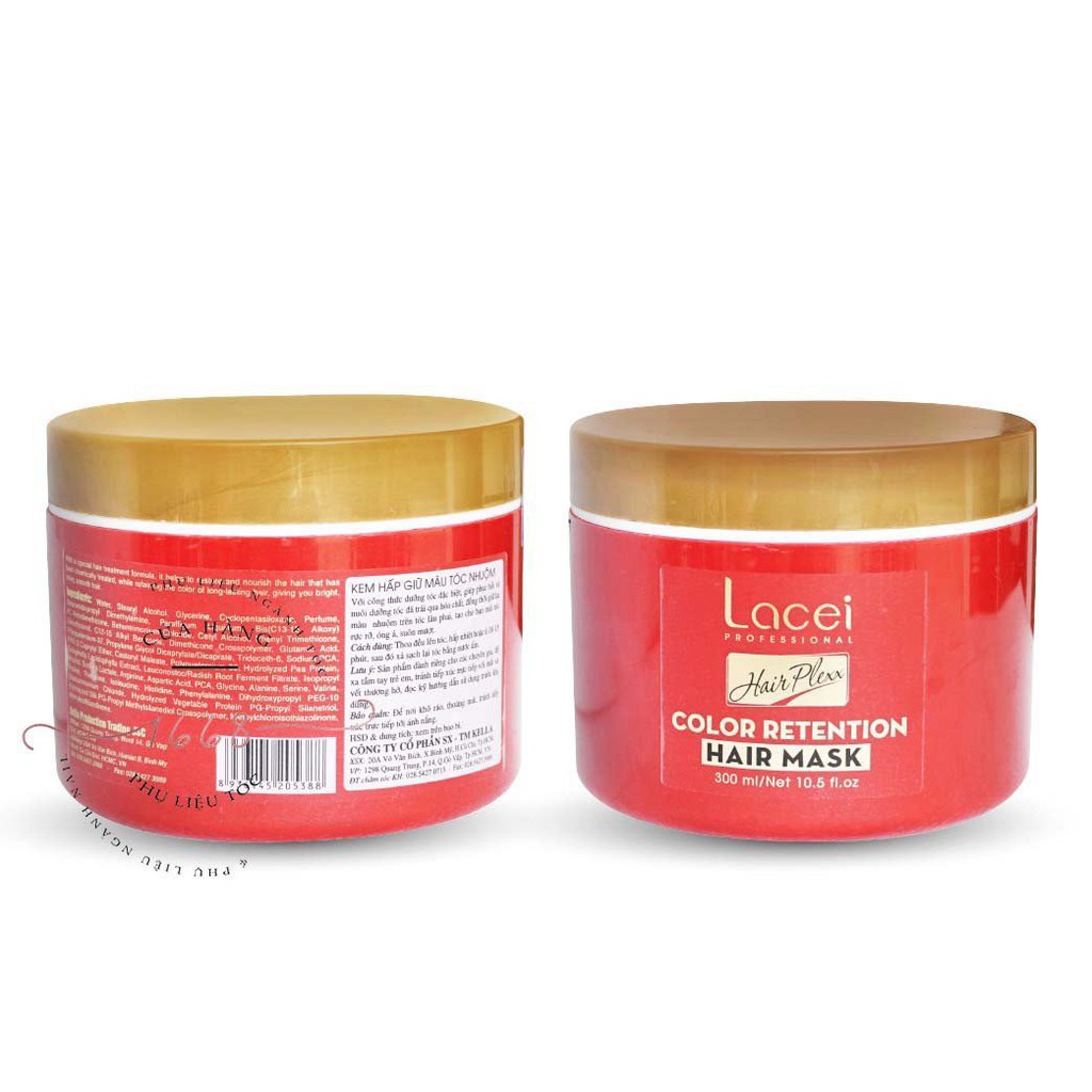 KEM HẤP GIỮ MÀU TÓC LACEI HAIRPLEXX COLOR RETENTION 300ML