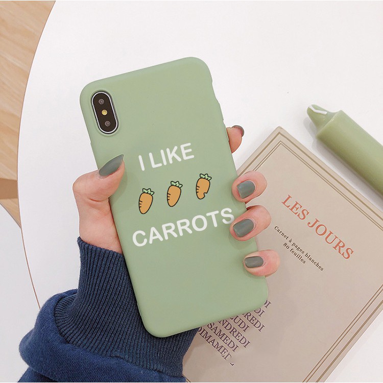 ỐP, Ốp lưng iphone I Like Carrots 5/5s/6/6plus/6s/6s plus/6/7/7plus/8/8plus/x/xs/xs max/11/11 pro/11 promax – Shin Case 