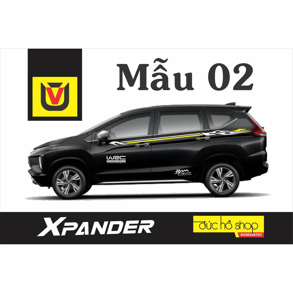 Tem xe Mitsubishi Xpander