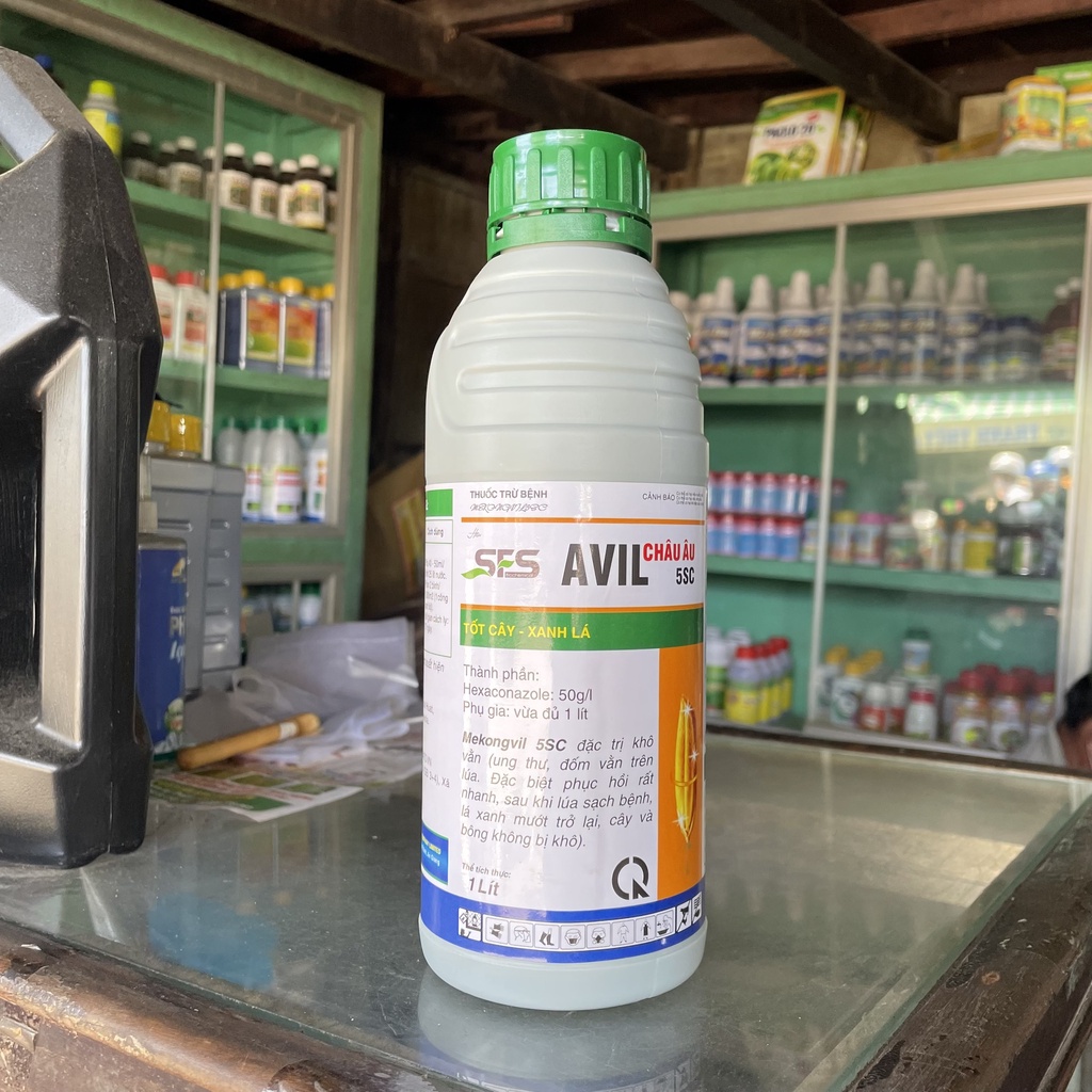 Thuốc Trừ Nấm Bệnh ANVIL SFS 5SC  - Hexaconazole, Nguyên Liệu Malaysia - Nước Trong, Tốt Cây, Xanh Lá