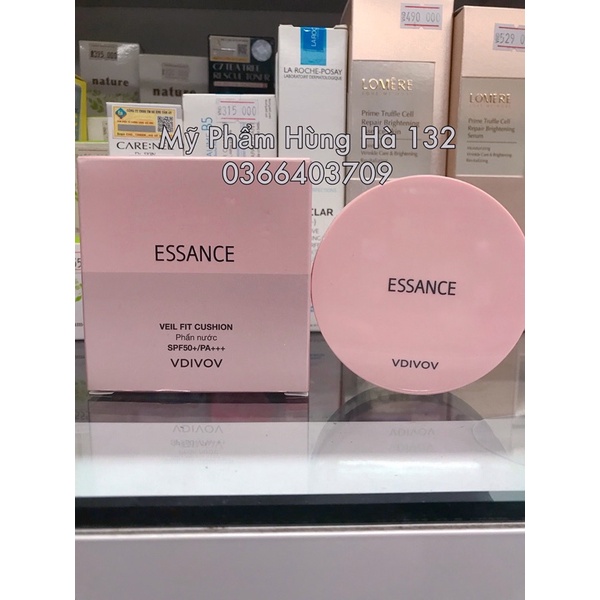 Phấn Nước Mịn,Lì Mờ Khuyết Điểm Essance Veil Fit Cushion SPF 50+/PA+++ 15g