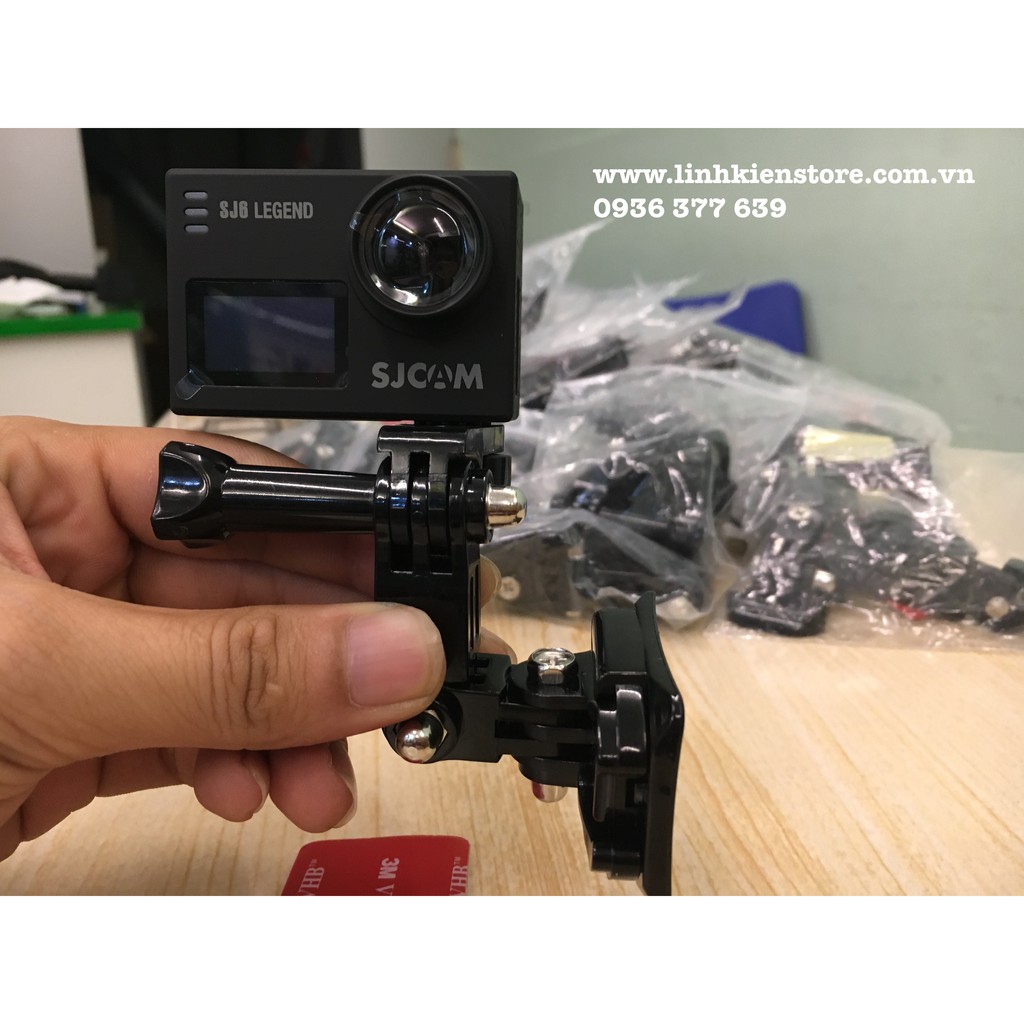 Bộ Phụ Kiện Gắn Camera bên hông mũ bảo hiểm