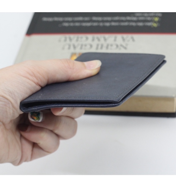 Ví Da Đựng Thẻ Card, Ví Đựng Thẻ ATM Giấy Tờ Da Bò Cao Cấp Nhỏ Gọn Tiện Lợi VT01