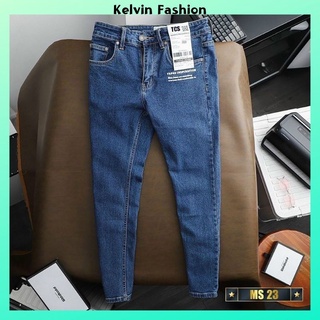 Quần jean nam thời trang Kelvin Fashion, quần bò nam cao cấp mẫu mới phong cách trẻ trung - MQ23