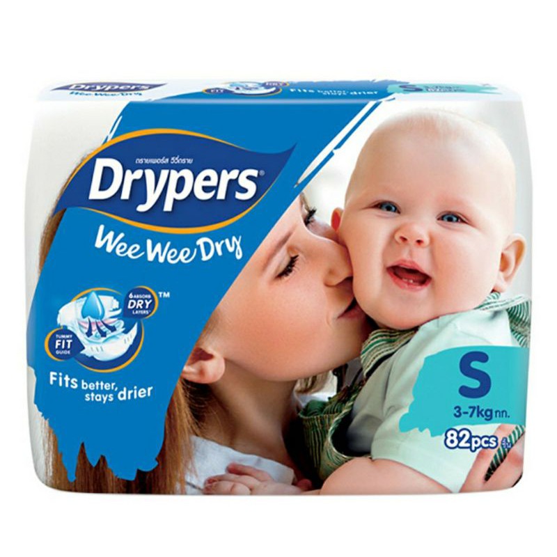 Thanh Lý Tã Dán Drypers Wee Wee Dry Newborn 64/S58/M52