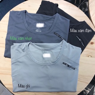 Áo Thun Thể Thao Nam Chất Thun Cotton Mềm Mịn Mát Ôm Body Chơi Thể Thao Tập Gym Co Dãn Thấm Hút Mồ Hôi