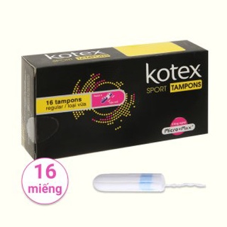 Băng vệ sinh Tampon Kotex size vừa 16c