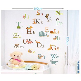 Decal bảng chữ cái AY877