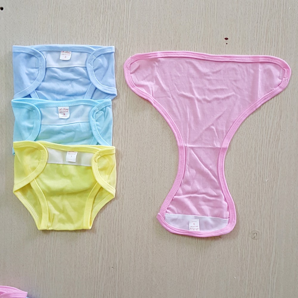 Quần đóng bỉm Minh Hoàng cotton mềm mại cho bé trai bé gái từ 2-6kg