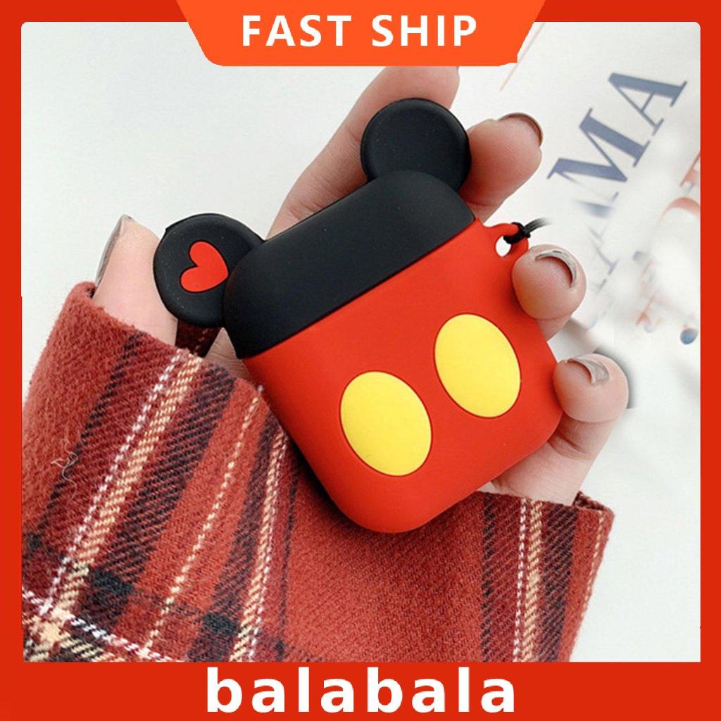 [BL]Headphone Cases For Airpods1/2 Cartoon Silicone Wireless Earphone Skin