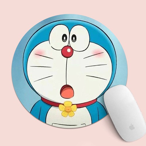 Lót chuột tròn Doraemon siêu đáng yêu được chọn mẫu