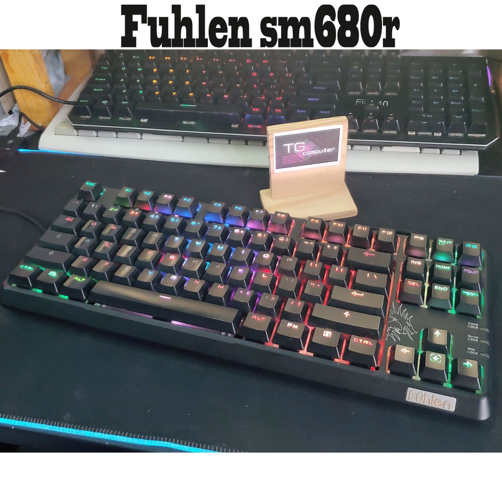 Bàn phím cơ 87 key Fuhlen - DareU mini thanh lý giá cực rẻ (DareU EK87 , fuhlen sm680r,... )