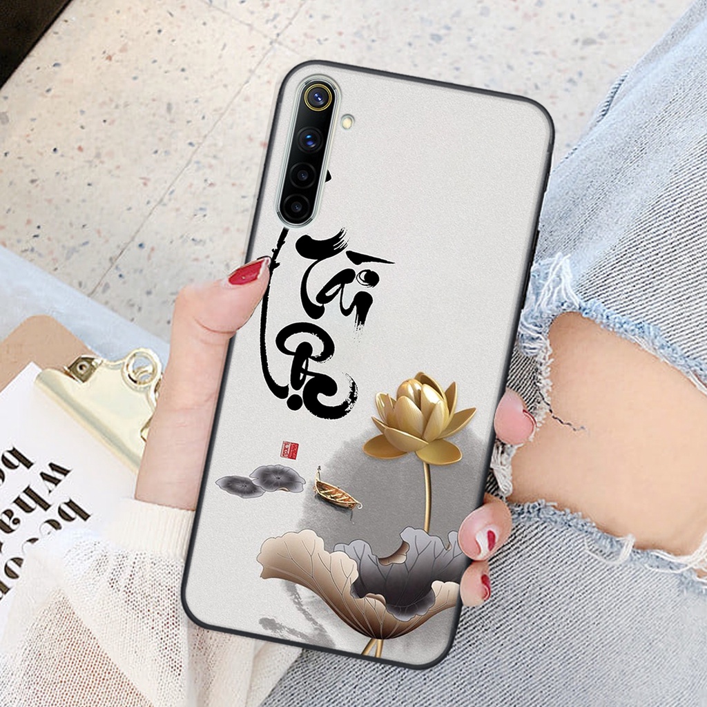 Ốp lưng Realme 6 / 6 PRO in hình chữ tài chữ lộc, Cha Mẹ, bình an SIÊU ĐẸP