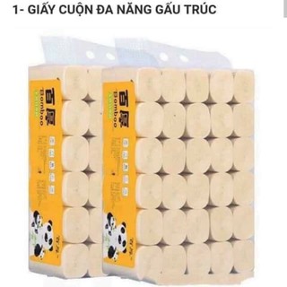 BỊCH 36 CUỘN GIẤY VỆ SINH GẤU TRÚC