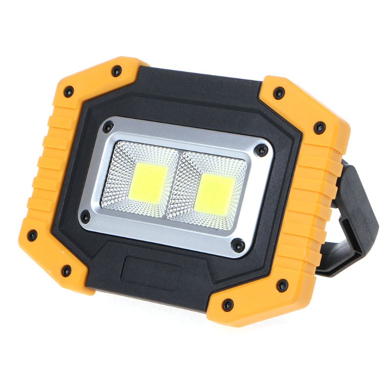 Đèn LED COB 2 bóng tiện dụng khi đi cắm trại