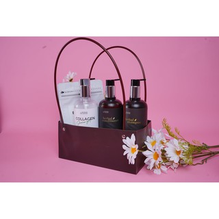 Bộ 3 tắm gội xả Pizkie 900ml dưỡng da khắc phục tình trạng rụng tóc