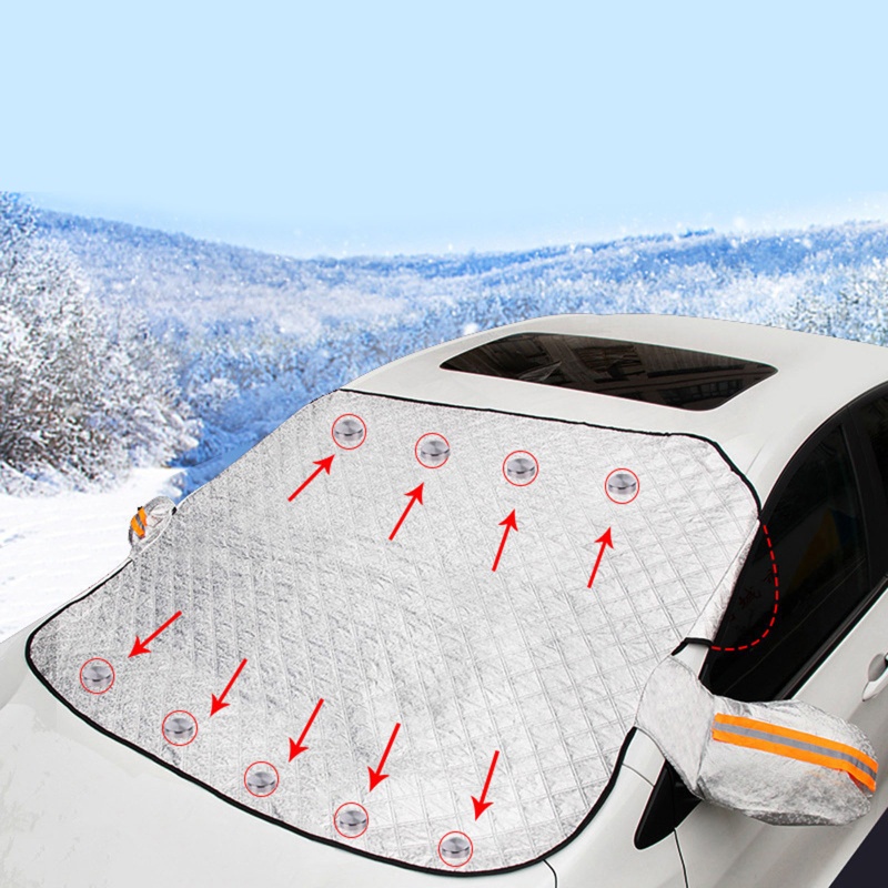 Tấm Che Nắng Cho Kính Chắn Gió Xe Hơi Tiện Dụng