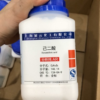 Hóa chất Adipic aci.d 99% CAS 124-04-9 C6H10O4 lọ 500g