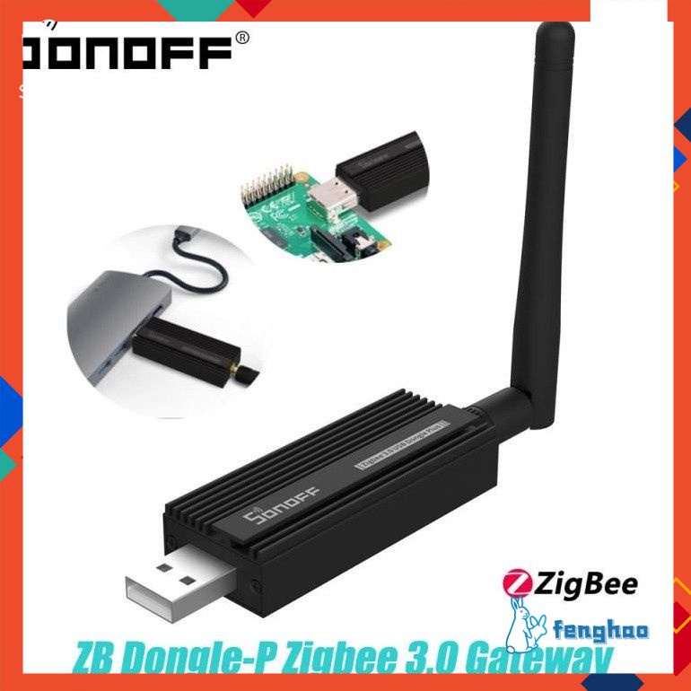 SONOFF ZigBee Receiver 3.0 USB Dongle Cộng Với Nhận Phổ Quát cập nhật với Alexa Nhà Trợ Lý