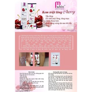 Kem Triệt Lông Cherry