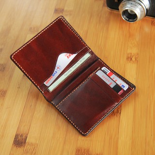 Ví đứng nam thủ công - Da bò nhập khẩu - Đồ da Handmade