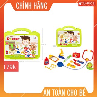 Bộ đồ chơi dụng cụ bác sĩ [HÀNG NHẬP KHẨU], [QUATEST 1 KIỂM ĐỊNH] CHẤT LƯỢNG CAO, An toàn cho bé