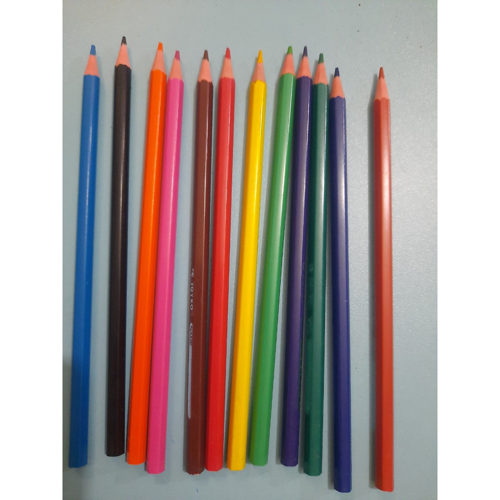 Hộp 12 cây bút chì màu cho bé thỏa sức sáng tạo