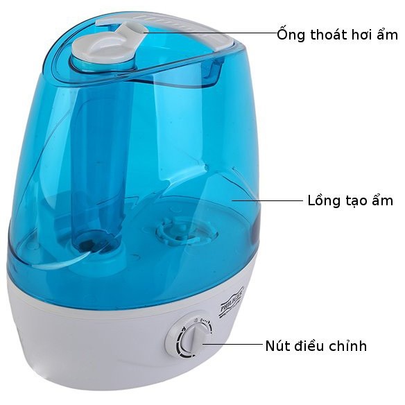 Máy Phun Sương Tạo Ẩm Philiger PLG-208 - Dung Lượng Lớn, Thiết Kế Đa Màu Sắc