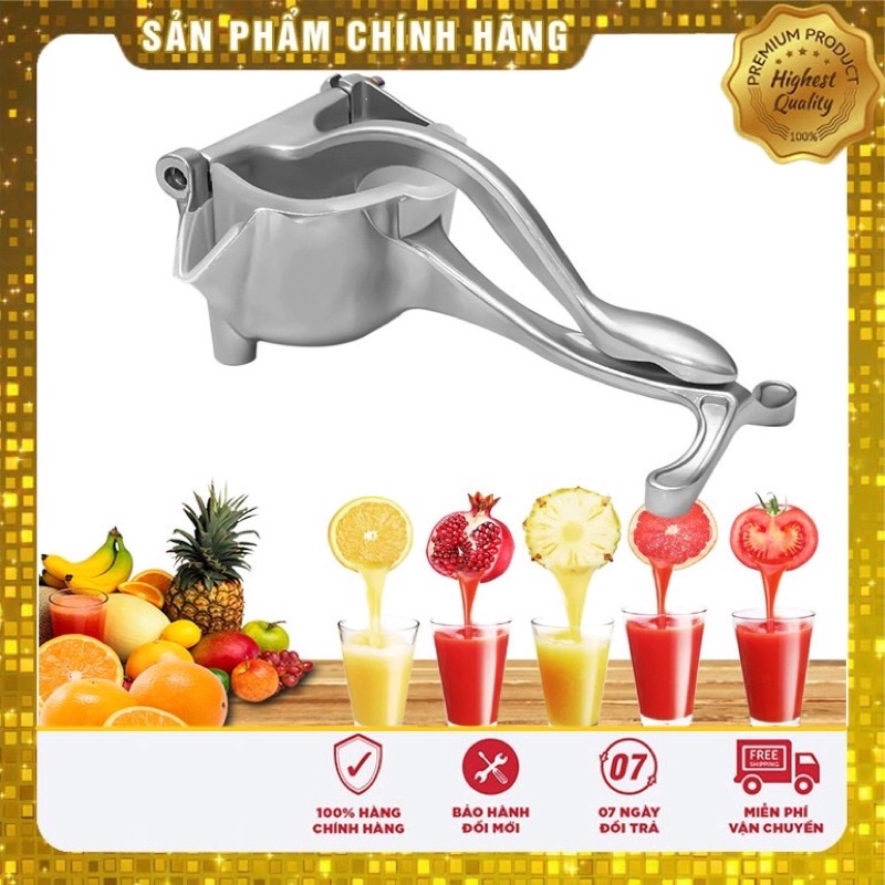 Máy Ép Hoa Quả/ Trái Cây Cầm Tay Đa Năng Bằng Inox Nhỏ Gọn