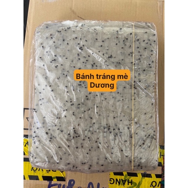 (2kg) Bánh Tráng Mè Đen Loại 1 - Đặc Sản Phan Rang - Tháp Chàm -Bánh tráng mè Dương | BigBuy360 - bigbuy360.vn