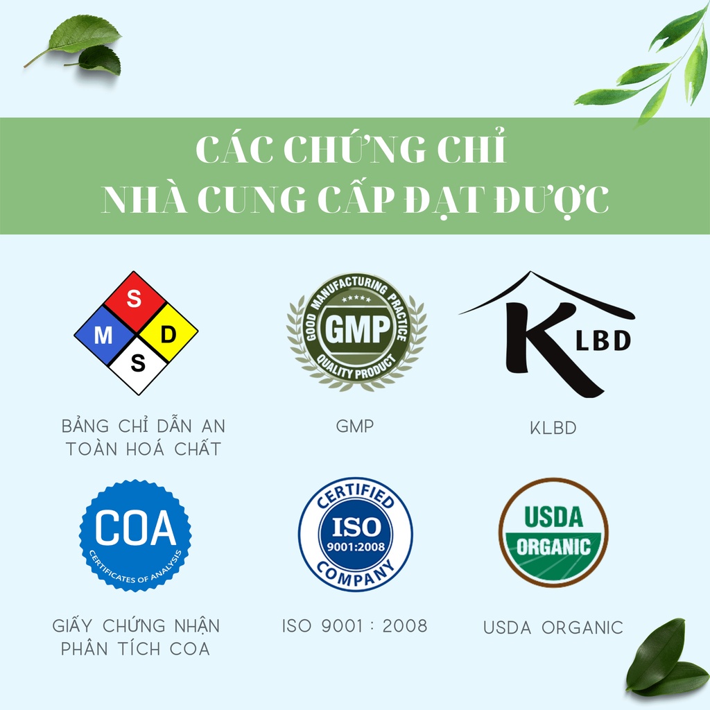 Set 3 Chai Tinh Dầu Thơm Phòng Cho Mẹ Và Bé Hermione Natural Life, An toàn, Kiểm Nghiệm Quatest 3