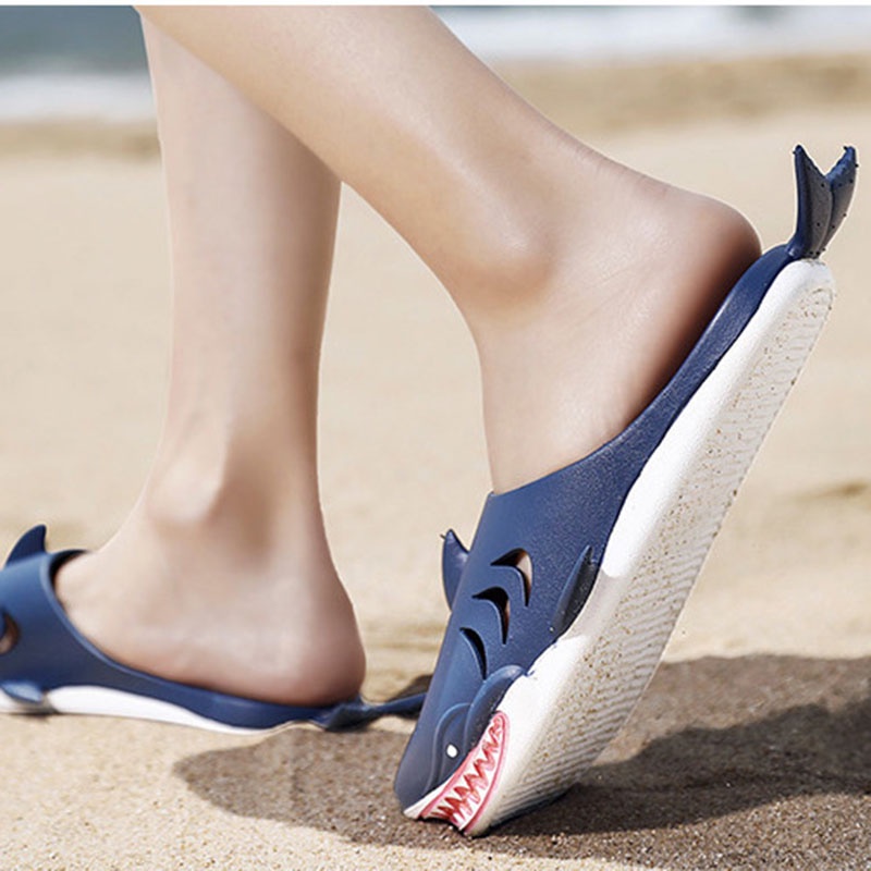 Dép Quai Ngang Chống Trượt In Họa Tiết Hoạt Hình Dễ Thương Thời Trang Cho Nam