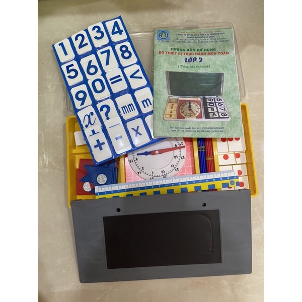 Bộ thiết bị thực hành môn Toán lớp 2
