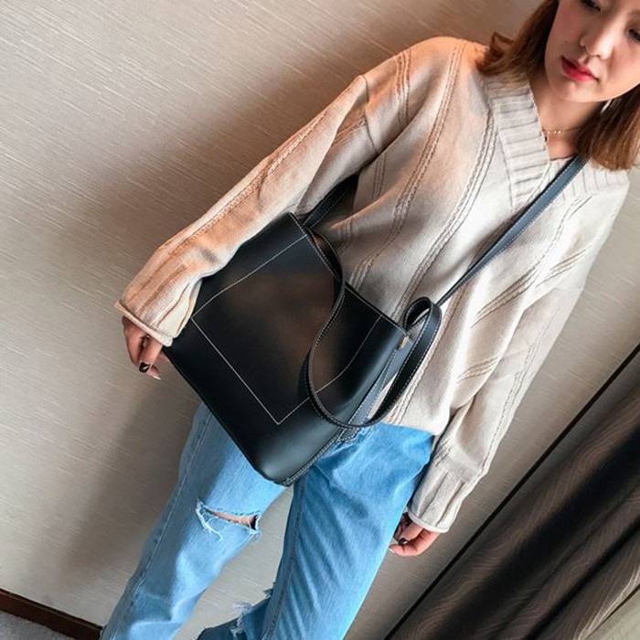 [RẺ VÔ ĐỊCH] Túi Xách Nữ Thời Trang 4U4M9708 Da Trơn Phong Cách Hàn Quốc | BigBuy360 - bigbuy360.vn