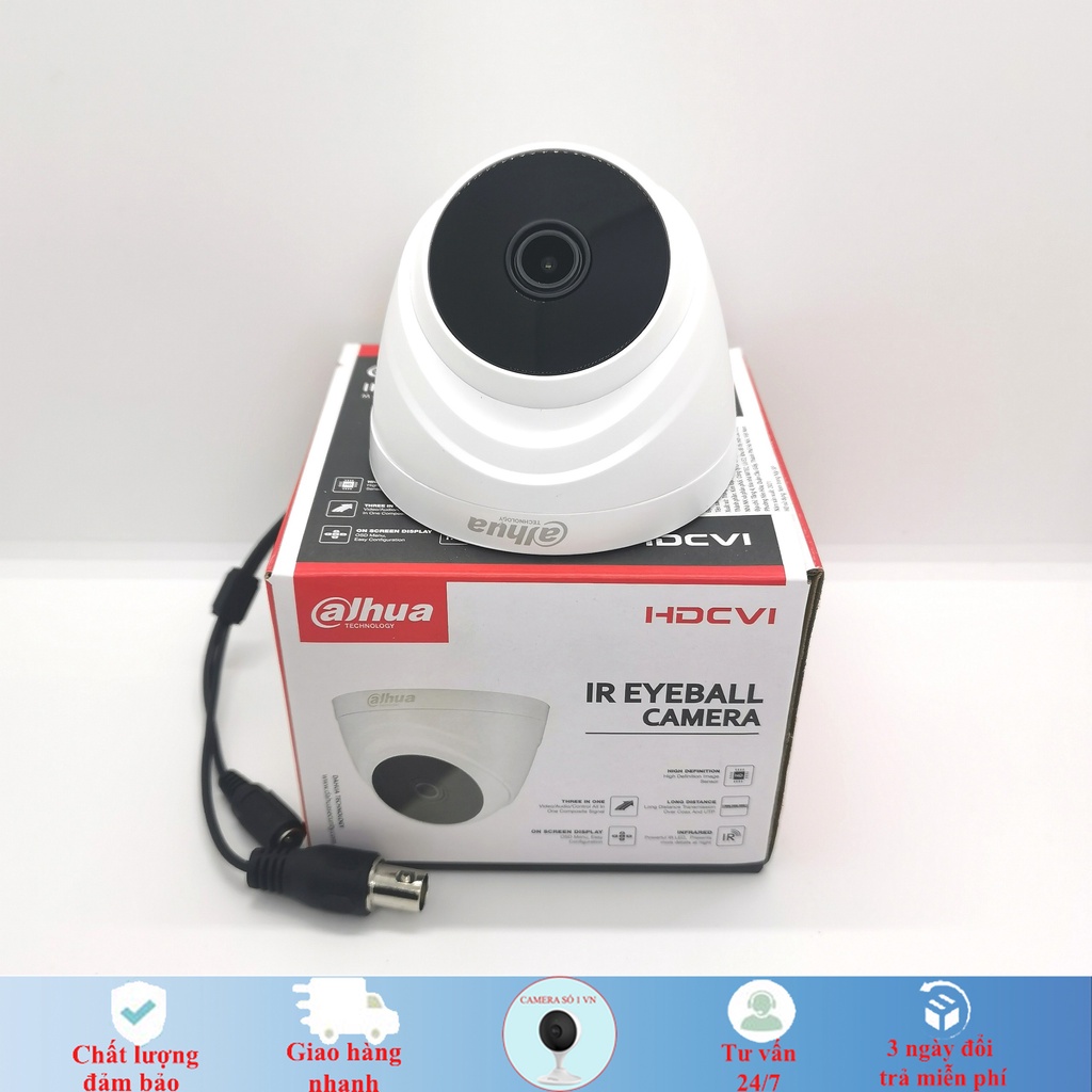 Trọn Bộ Camera Dahua 2.0MP Vỏ sắt Full HD 1080P, 5-8 mắt camera full phụ kiện lắp đặt