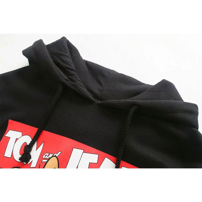 Áo Hoodie cotton hình chuột Jerry hết hàng