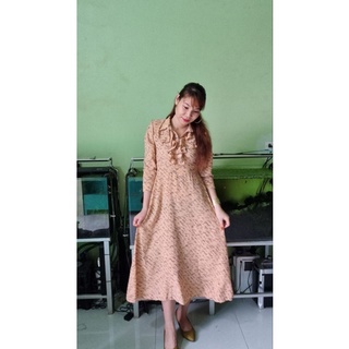 Đầm Maxi Na Trịnh  cổ bèo