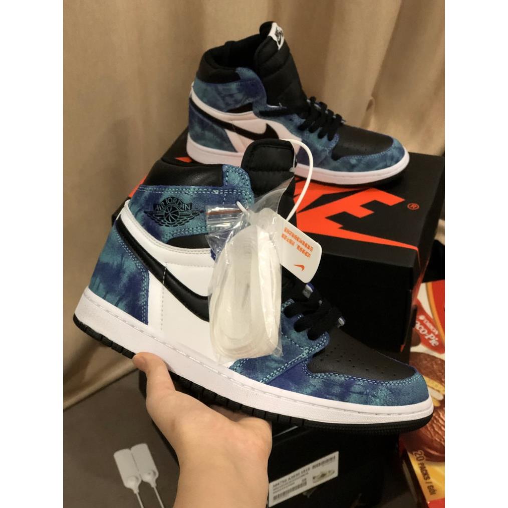 [ XẢ KHO HÀNG TRUNG] Giày Sneaker JD Xanh Loang Cao- giày Thể thao nam nữ bản cao cấp