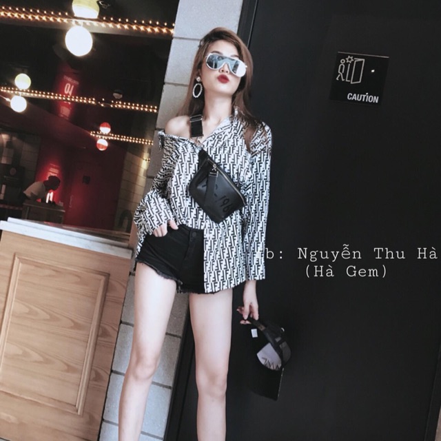 Áo sơ mi hoạ tiết