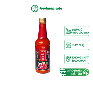 Tương Ớt Sạch Phúc Lộc Thọ Vị Cay Nhẹ (Nguyên Bản) - Chai Thủy Tinh - FoodMap