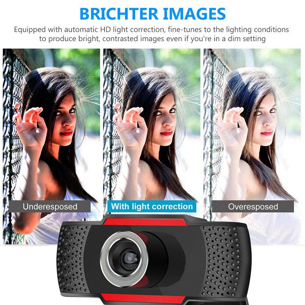 Webcam Papuacu 480 / 720 / 1080p Usb 2.0 Tích Hợp Micro Cho Máy Tính | BigBuy360 - bigbuy360.vn