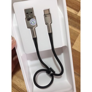 Cáp sạc nhanh type-C (25cm) Baseus Cafule Series Metal Data Cable 40W