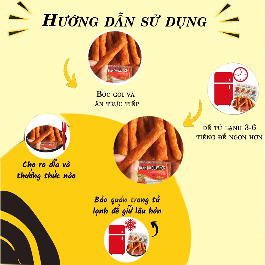 Bánh pò quẩy hộp❤️ Bánh ăn vặt tuổi thơ siêu ngon | BigBuy360 - bigbuy360.vn