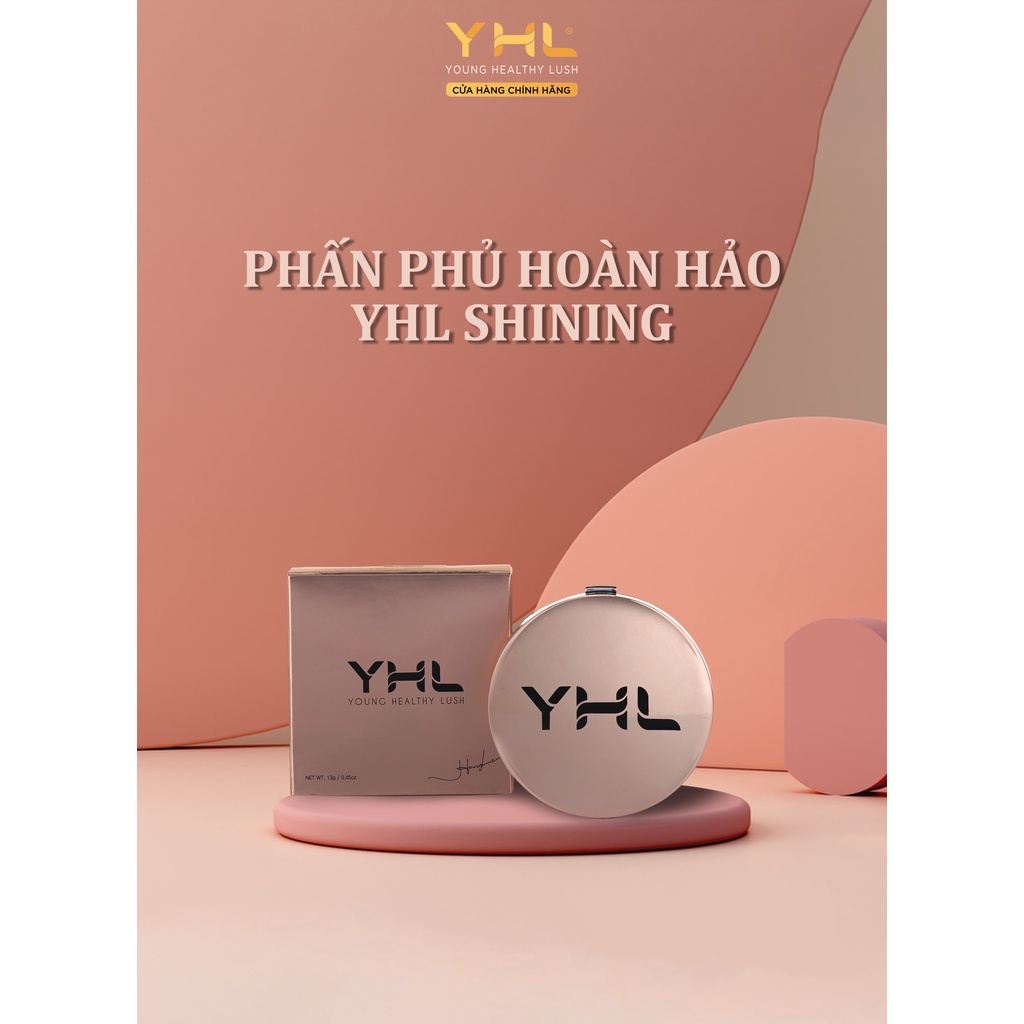 Phấn Phủ Kiềm Dầu YHL Lớp Nền Siêu Mịn Độ Che Phủ Cao Giúp Làn Da Dạng Dỡ Mịn Màng